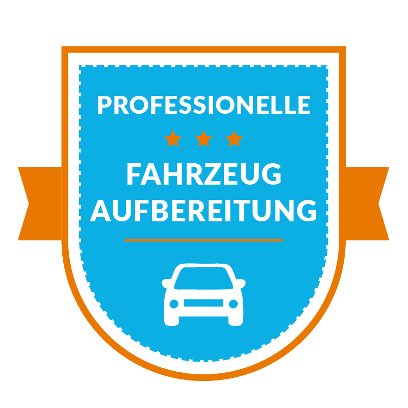 Siegel "Professionelle Fahrzeug Aufbereitung"