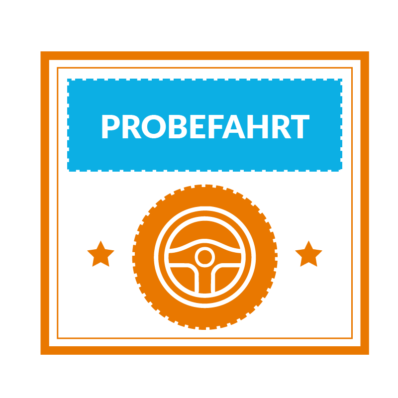 Siegel "Probefahrt"